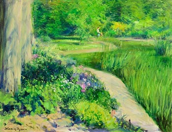 Thomas Ryan, Spring in the Park (1996) at Morgan O'Driscoll Art Auctions