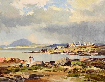 Maurice Canning Wilks, Approaching Storm, Ballyconneely, Co. Galway at Morgan O'Driscoll Art Auctions