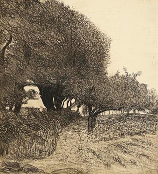 Roderic O'Conor, Path Through the Trees (1893) at Morgan O'Driscoll Art Auctions