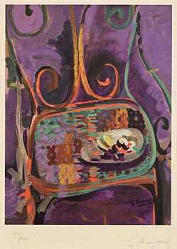 Georges Braque, The Chair (c.1962) at Morgan O'Driscoll Art Auctions