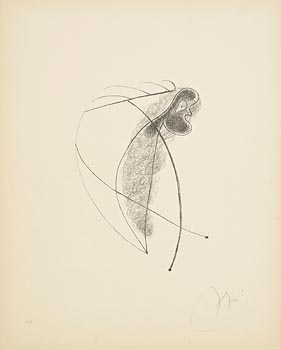 Joan Miro, Lithography III (1973) at Morgan O'Driscoll Art Auctions
