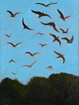 Stephen McKenna, Birds and Trees (2006) at Morgan O'Driscoll Art Auctions