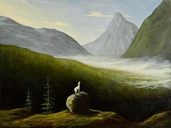 Robert Ryan, The Mountain Cryer (2013) at Morgan O'Driscoll Art Auctions