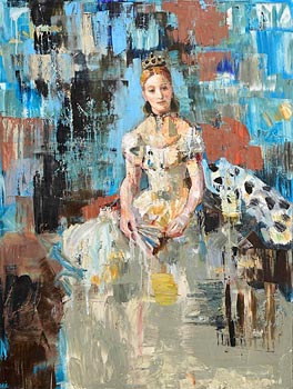 Remi Yang, Queen in Blue at Morgan O'Driscoll Art Auctions