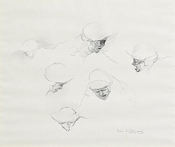 Peter Curling, Lester Piggot, Exasperation (1975) at Morgan O'Driscoll Art Auctions