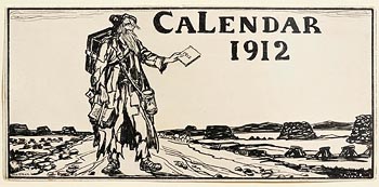 Jack Butler Yeats, The Bog Road (1912 Calendar) at Morgan O'Driscoll Art Auctions