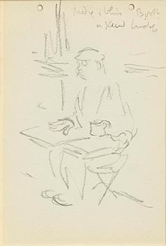 Jack Butler Yeats, The Artist at Morgan O'Driscoll Art Auctions