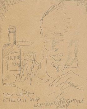 Sir William Orpen, Yours with Love Until the Last Drop (1928) at Morgan O'Driscoll Art Auctions