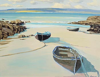 Cecil Maguire, Low Tide, Connemara at Morgan O'Driscoll Art Auctions