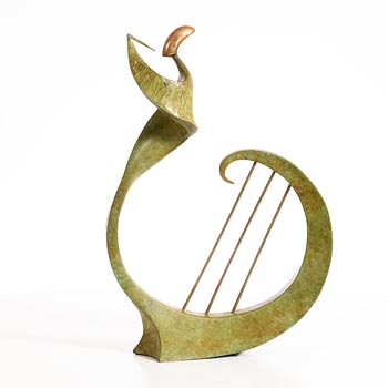 Sandra Bell, Crest with Lyre (2002) at Morgan O'Driscoll Art Auctions