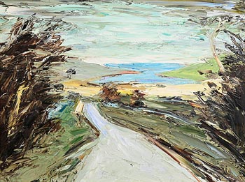 Michael Flaherty, Cloghane, from the Glen Road at Morgan O'Driscoll Art Auctions