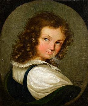 Attributed to Friedrich Wilhelm Brauer, The Young Man (1837) at Morgan O'Driscoll Art Auctions