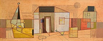 Kenneth Mahood, Abstract Shapes at Morgan O'Driscoll Art Auctions