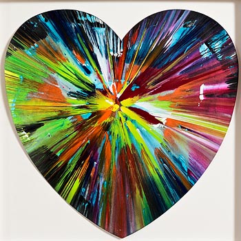 Damien Hirst, Heart Spin at Morgan O'Driscoll Art Auctions