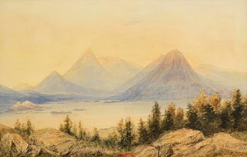 Andrew Nicholl, Lower Lake, Glengariff at Morgan O'Driscoll Art Auctions