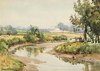 Frank McKelvey RHA RUA (1895-1974), The Comber River at Morgan O'Driscoll Art Auctions