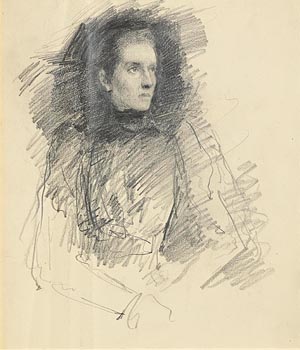 John Butler Yeats, Seated Lady at Morgan O'Driscoll Art Auctions
