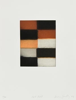 Sean Scully, Red Fold (2006) at Morgan O'Driscoll Art Auctions