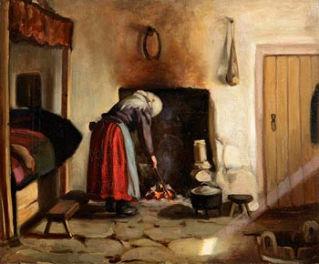 William Crampton Gore, Achill Interior (1913) at Morgan O'Driscoll Art Auctions