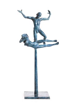 Michael Duhan, Acrobats (2012) at Morgan O'Driscoll Art Auctions