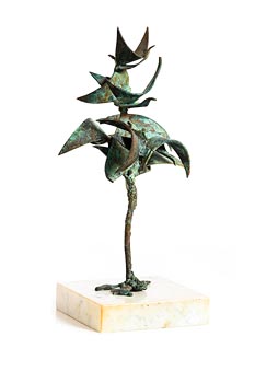 John Coll, Bird Tree at Morgan O'Driscoll Art Auctions