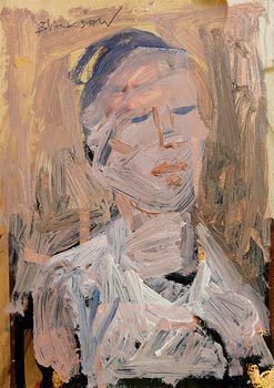 Basil Blackshaw, Study of a Woman at Morgan O'Driscoll Art Auctions