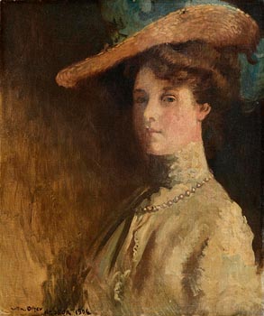 Sir William Orpen, Portrait of Mrs. Jessie Wertheimer (ne Trautz) (1904) at Morgan O'Driscoll Art Auctions