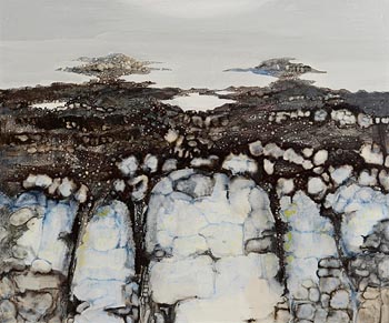 Arthur Armstrong, Blue Landscape at Morgan O'Driscoll Art Auctions