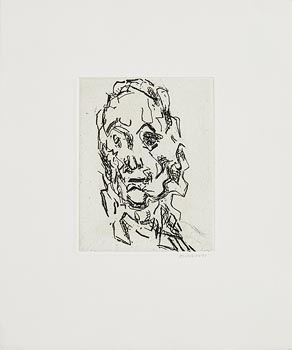 Frank Auerbach, Ruth (2003) at Morgan O'Driscoll Art Auctions