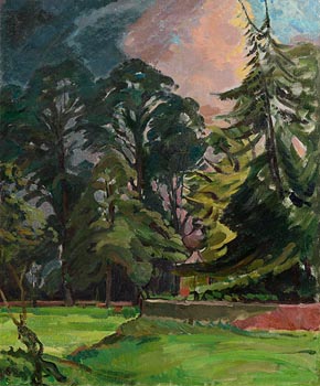 William John Leech, Summer in the Park  (c.1910) at Morgan O'Driscoll Art Auctions