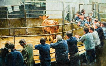 Mark O'Neill, The Golden Cow at Morgan O'Driscoll Art Auctions