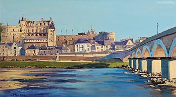 Cecil Maguire, The Loire at Amboise at Morgan O'Driscoll Art Auctions