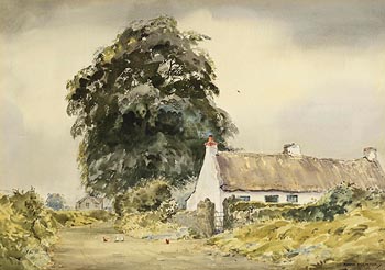 Frank J. Egginton, The Thatched Cottage at Morgan O'Driscoll Art Auctions