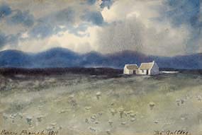 Percy French, The Galtees (1910) at Morgan O'Driscoll Art Auctions