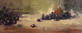 Mat Grogan, Still Life with Grapes at Morgan O'Driscoll Art Auctions