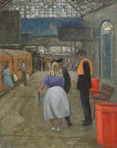 Patrick Leonard, Connolly Station at Morgan O'Driscoll Art Auctions