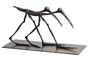 Patrick O'Reilly, Walking Birds at Morgan O'Driscoll Art Auctions
