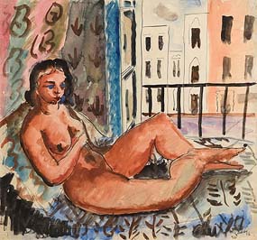 Rowland Suddaby, Nude (1936) at Morgan O'Driscoll Art Auctions