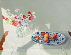 Carey Clarke, Still Life - Fruit & Flowers at Morgan O'Driscoll Art Auctions