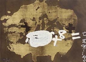 Antoni Tapies, Objects at Morgan O'Driscoll Art Auctions