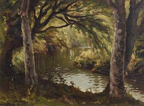 Charles J. McAuley, Dall River at Morgan O'Driscoll Art Auctions