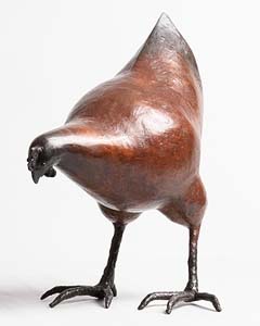 Krystyna Pomeroy, Speckled Hen at Morgan O'Driscoll Art Auctions