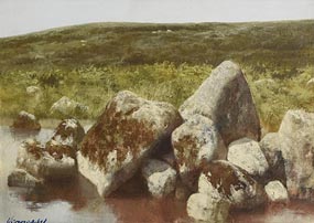 Patrick Hennessy, Mountain Pool at Morgan O'Driscoll Art Auctions