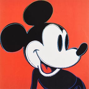 Andy Warhol, Myths - Mickey Mouse at Morgan O'Driscoll Art Auctions
