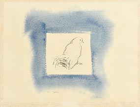 Louis Le Brocquy, Peace Dove at Morgan O'Driscoll Art Auctions