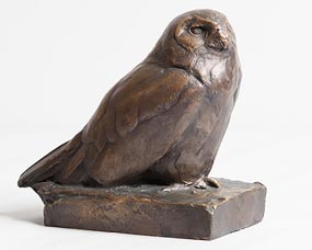 Willy Zugel, Snowy Owl at Morgan O'Driscoll Art Auctions