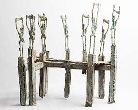 John Behan, Famine Pier (2000) at Morgan O'Driscoll Art Auctions