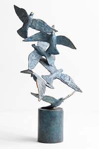 Jarlath Daly, Flight of Doves at Morgan O'Driscoll Art Auctions