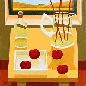 Graham Knuttel (1954-2023), Still Life on Tabletop at Morgan O'Driscoll Art Auctions