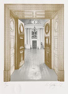 Robert Ballagh, The Dining Hall, Kings Inns (1997) at Morgan O'Driscoll Art Auctions